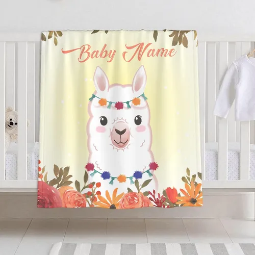 Vista 26 de Manta de bebé personalizada para niñas y niños, manta de bebé personalizada con nombre para niños pequeños, niños, ducha, recién nacidos, guardería