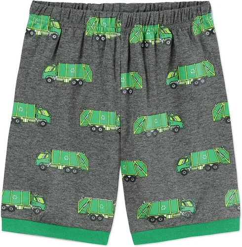 Vista 5 de Little Boys Pajamas 100% Cotton Fire Truck Sleepwear Baby Boy 4 Pcs Summer Pjs Kids Short Sets Toddler Jammies Clothes