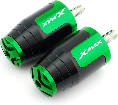 Vista 6 de Motorcycle 1 Pair Motorcycle Handle Grips Ends Plug for Yamaha Xmax 125 250 300 400 CNC Handlebar Hand Grip Cover Xmax125 Xmax250 7/8“ 22MM Handle