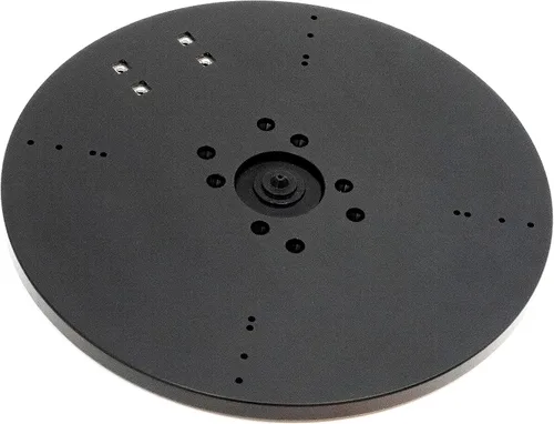 Vista 9 de Negro - Placa modular para soportes que terminan en M1 o M2 para adaptarse a cámaras térmicas FLIR M o Ray T Series Sin