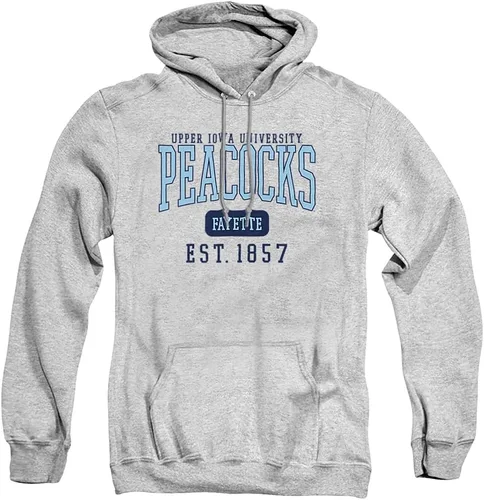 Vista 122 de LOGOVISION Colección de sudaderas con capucha unisex con diseño oficial de Collegiate Est. Date para hombres y mujeres