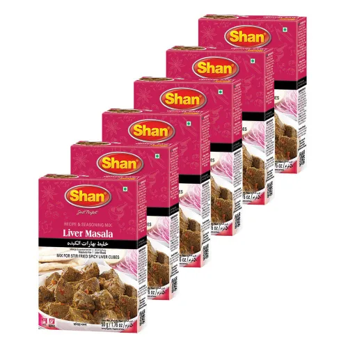 Vista 119 de Shan Chicken 65 - Mezcla de recetas y condimentos de 2.1 oz (60 g) - Polvo de especias para pollo frito picante agridulce - Adecuado