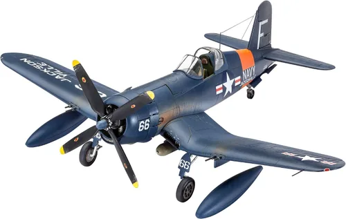 Vista 3 de Revell 03955 F4U-4 Corsair Modelo Kit, 5.8 in Longitud,6.8 in spanwidth