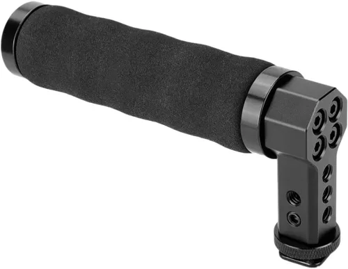 Vista 6 de Mango de cámara DSLR, negro, compatible con soporte de zapata, conector de zapata fría
