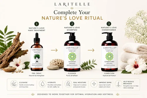 Vista 9 de Laritelle Cuidado orgánico del cabello, Champú