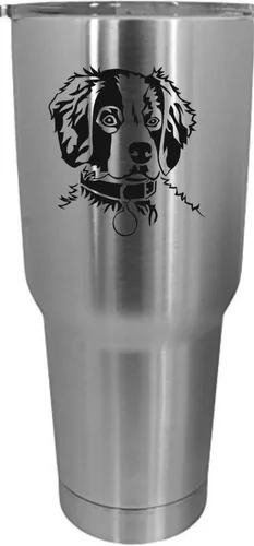 Vista 159 de Cairn Terrier - Vaso grabado con temática de perro, 30 onzas