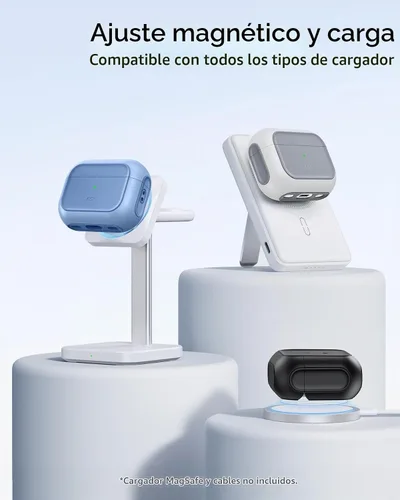 Vista 7 de ESR Funda para AirPods Pro 2, compatible con Funda de Airpods Pro de 2ª/1ª generación (2023/2022/2019), compatible con MagSafe, cubierta