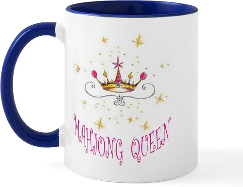Vista 72 de CafePress Mahjong Mugs - Taza de café de cerámica de 11 oz (11.0 fl oz)