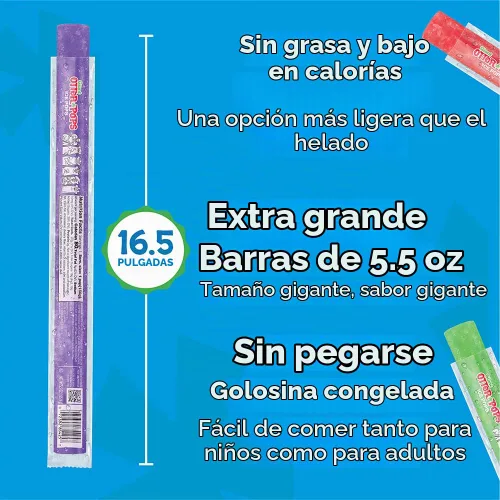 Vista 4 de Polos Giant Otter originales, 5.5 onzas, 6 sabores, 27 polos