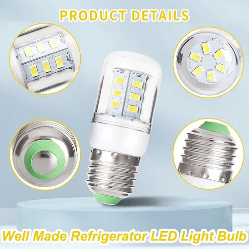Vista 3 de 5304511738 Bombilla LED para refrigerador KEI D34L compatible con Frigidaire Crosley Ken More, bombilla de 3.5 W para reemplazar PS12364857