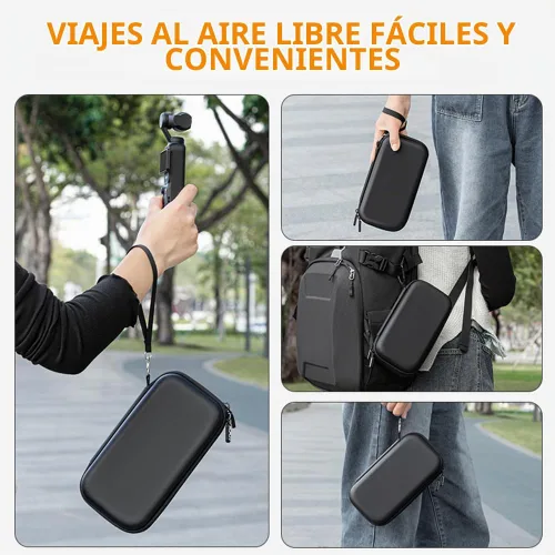 Vista 4 de Funda de bolsillo 3 compatible con DJI OSMO Pocket 3 Creator Combo Accesorios