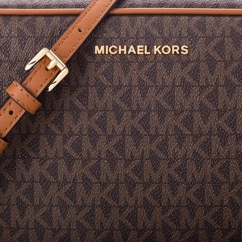Vista 3 de MICHAEL Michael Kors Jet Set - Juego de cruz de piel Saffiano grande