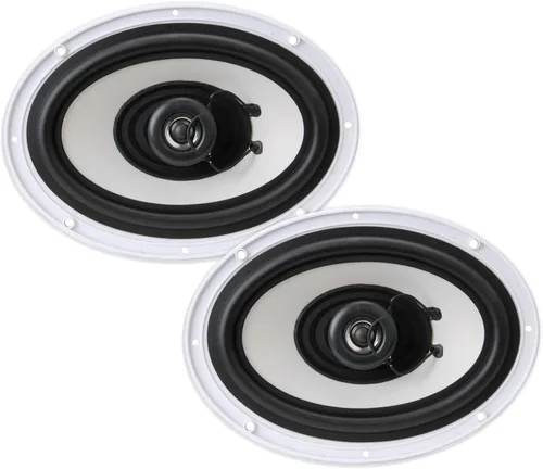 Vista 4 de Pyle Receptor marino Bluetooth estéreo + altavoces marinos dobles Pyle de 6 x 9 pulgadas Sistema de audio impermeable para barco