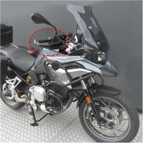 Vista 3 de Protección de manillar para B&MW para F850GS para F750GS F750 para GS F850 para GS 2018 2019 2020 2021 protector de mano protector de mano protector