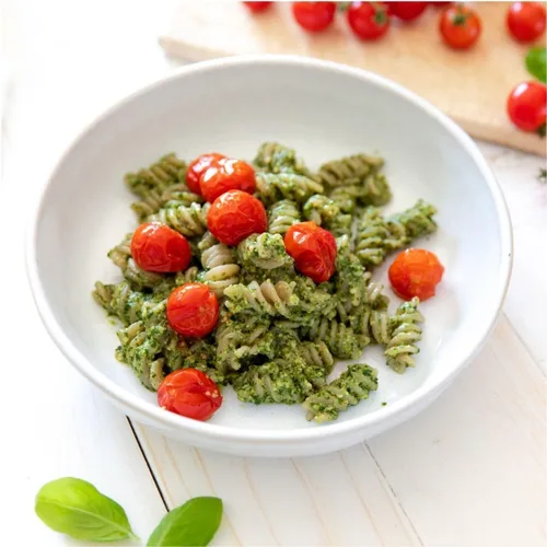 Vista 4 de Jovial Fusilli de yuca sin granos Pasta de yuca Pasta paleo Sin granos Certificado sin gluten Pasta 100% orgánica Certificado orgánico