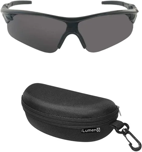 Vista 6 de iLumen8 MEJORES Gafas de tiro UV Blacklight Yellow Vision Safety Protección ocular Amarillo/negro