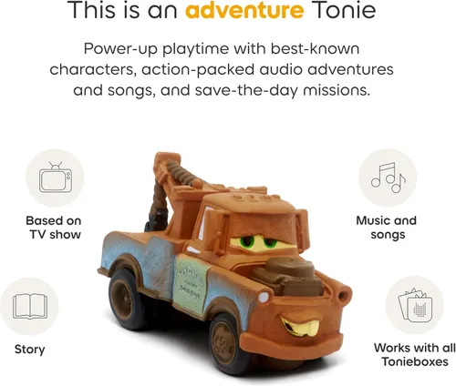 Vista 4 de Figurita de juguete de audio Tonies Mater de Disney y Pixar de Cars 2