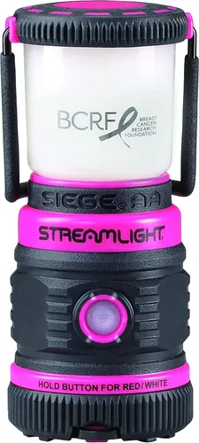 Vista 8 de Streamlight 44947 Super Siege Linterna recargable de 1100 lúmenes con cargador AC de 120 voltios, Coyote Banco de energía USB, LED blanco y rojo