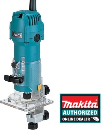 Vista 10 de Makita 3707FC Base Fija laminado Trimmer con luz LED