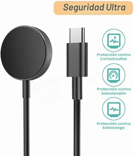 Vista 6 de Cargador para Samsung Galaxy Watch 7/6/5/Ultra (USB-C) (3.3ft/1m)