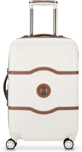 Vista 4 de DELSEY Paris Chatelet - Equipaje de cubierta dura con ruedas giratorias, champagne blanco ), 401670805-15