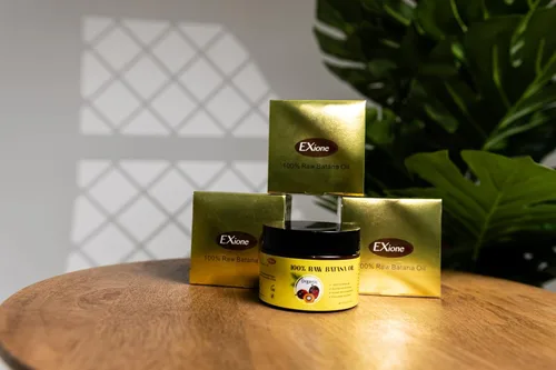 Vista 4 de Exione Aceite de Batana para el crecimiento del cabello de Honduras, 100% puro y natural orgánico crudo aceite de Batana, hidrata, repara, reduce