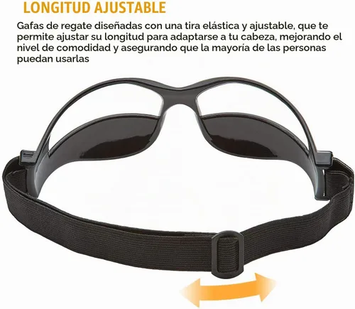 Vista 4 de Baloncesto Dribbling Goggles Sport Dribble Specs Gafas Dribbling Specs Soccer Basketball Training Aid - 1 unids