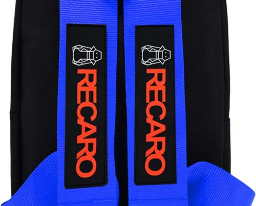 Vista 6 de New Bride Racing Mochila con RECARO Power Racing Arnés Correas de hombro Azul