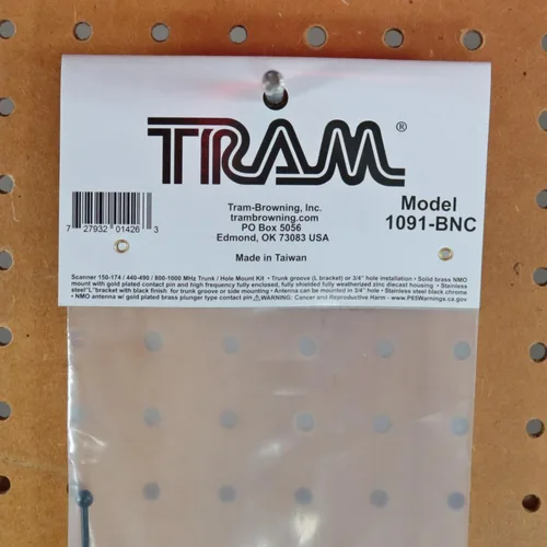 Vista 6 de Tram® Kit de antena de montaje en tronco/agujero del escáner con conector BNC-macho