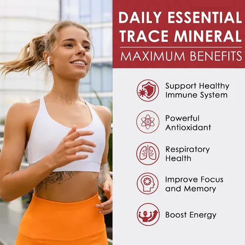 Vista 4 de Gomitas de zinc + cobre, selenio, vitamina C y D3, suplementos de zinc fermentado para mujeres y hombres con saúco para el apoyo inmunológico