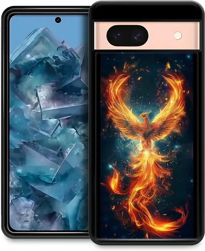 Vista 111 de Compatible con Google Pixel 4A 5G Mobile Case Creative Acrylic Panel trasero Silicona Protección Grip especialmente diseñado para Google Pixel 4A 5G
