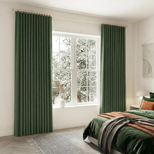 Vista 49 de SHINELAND Cortinas opacas cortas para ventanas de dormitorio, cortinas de baño, 45 pulgadas de largo