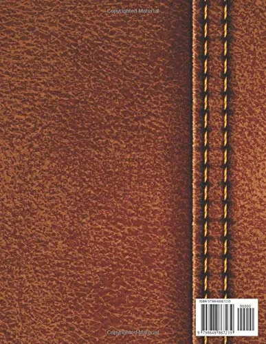 Vista 2 de Journal My Photo Journal Photo Album 120 pages, Space for Pasting Photograph and Lines to Write, 8.5x11 inches, Cream paper, Matte Cover, Brown