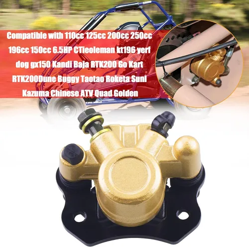 Vista 5 de Pinza de freno 110cc 125cc 200cc 250cc 196cc 150cc 6.5HP CTieoleman kt196 yerf dog gx150 Kandi Baja RTK200 Go Kart RTK200Dune Buggy Taotao Roketa