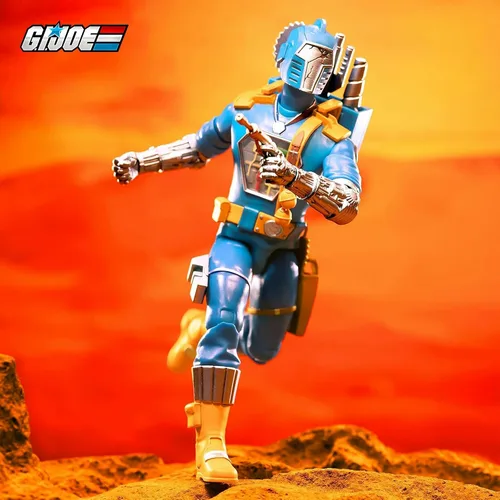 Vista 5 de Super7 ULTIMATES! G.I. Joe Cobra B.A.T. (Comic) - Figura de acción de G.I. Joe de 7 pulgadas con accesorios, coleccionables clásicos de dibujos