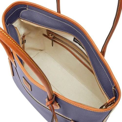 Vista 3 de Dooney & Bourke Bolso de mano, Pebble Grain Tote - Azul Medianoche, Azul medianoche