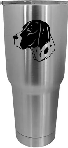 Vista 3 de Cairn Terrier - Vaso grabado con temática de perro, 30 onzas