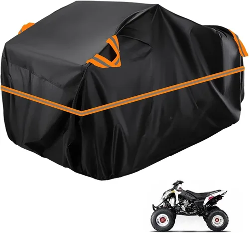 Vista 378 de Cubierta para ATV impermeable compatible con Arctic Cat H1 EFI TRV Cruiser 4x4 2011, cubierta de 210D para vehículos de 4 ruedas, cubierta para quad