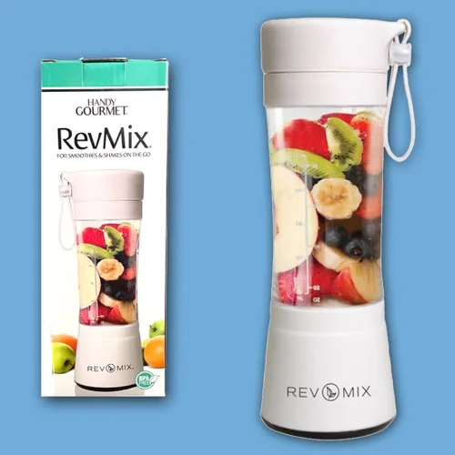 Vista 7 de Handy Gourmet RevMix (blanco) para batidos y batidos sobre la marcha