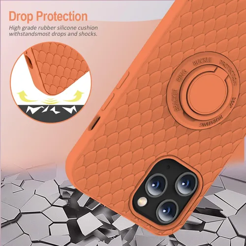 Vista 7 de Funda compatible con iPhone 12 Pro Max con soporte de anillo