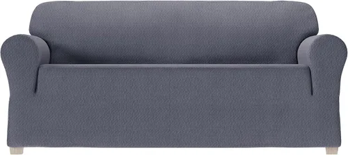 Vista 29 de Zenna Home Simply Fit - Funda elástica para sofá (1 pieza), color crudo