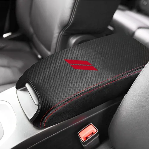 Vista 9 de YOSRTER - Funda para el reposabrazos de la consola central para Dodge Journey, accesorios 2011-2018 2019 2020, de piel antiarañazos
