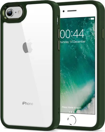 Vista 405 de HOOMIL Funda para iPhone 7 Plus/iPhone 8 Plus de 5.5 Pulgadas, sin amarillamiento, protección contra caídas, cubierta trasera dura transparente