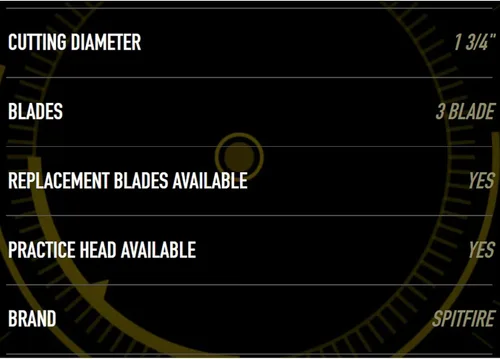 Vista 4 de New Archery Products Spitfire Edge 100 Grain 1.75" Cutting Diameter 3-Blade Durable Precise Rear-Deploying Bow Hunting Broadhead - 3 Pack
