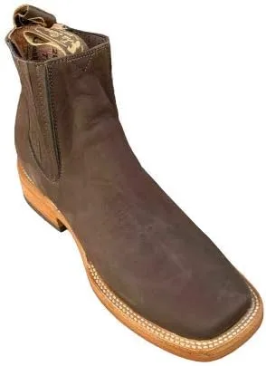 Vista 5 de Dona Michi BOTIN BOTIN BOTIN DE PIEL RODEO RODEO EN TOBILLO SQUARE BOTIN