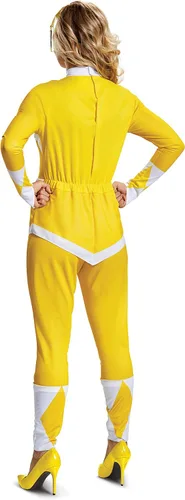 Vista 2 de Disguise Disfraz de Ranger Amarillo para Mujer