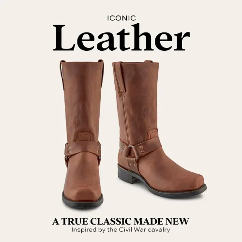 Vista 4 de Botas Frye con arnés 12R para hombre