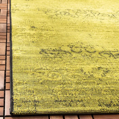 Vista 2 de SAFAVIEH Palazzo Collection - Alfombra decorativa de 2 x 3 pies 6 pulgadas, diseño envejecido, no desprende pelusa y es de fácil cuidado, ideal