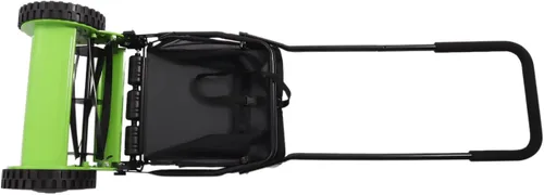 Vista 5 de Futchoy Cortacésped manual de 12 pulgadas con bolsa de colección de 23 litros, 5 cuchillas
