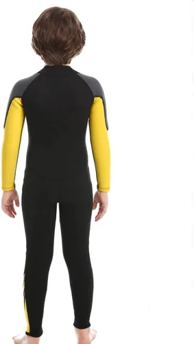 Vista 5 de ZCCO - Traje de neopreno para niños, traje de baño de 2.5 mm para adolescentes, traje de baño de cuerpo completo para niños y niñas, traje de baño